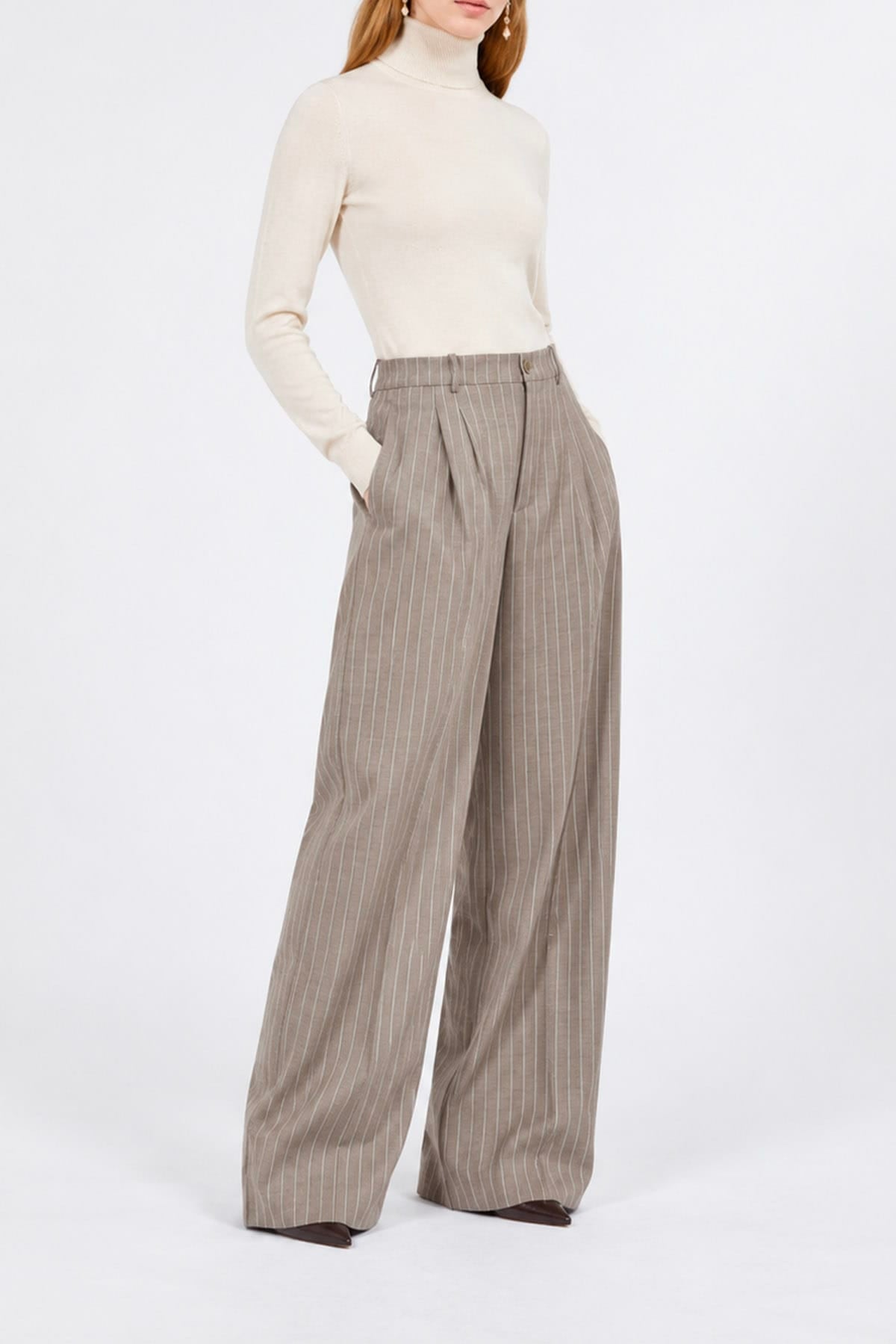 P.A.R.O.S.H. PANTALONE LUNGO  Pantalone over donna Parosh Lassie