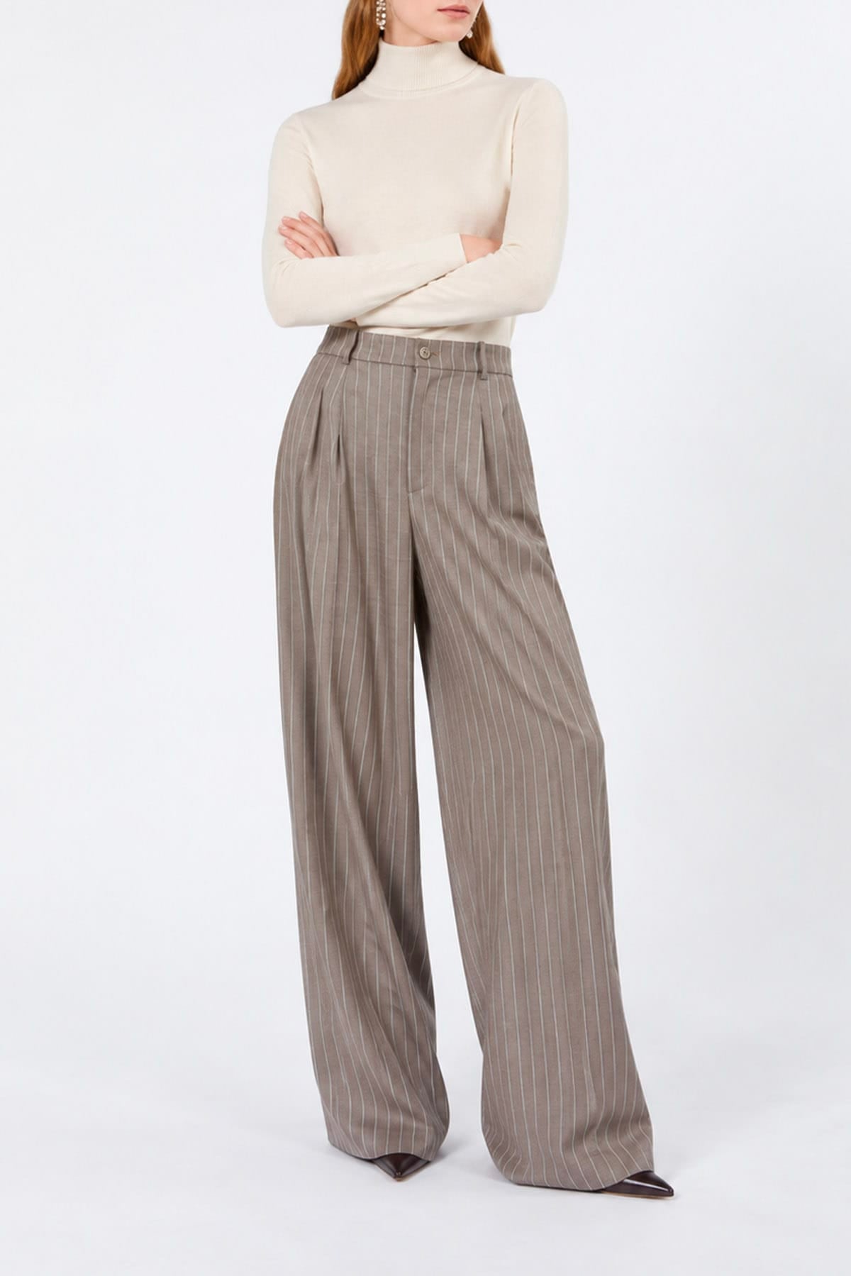 P.A.R.O.S.H. PANTALONE LUNGO  Pantalone over donna Parosh Lassie