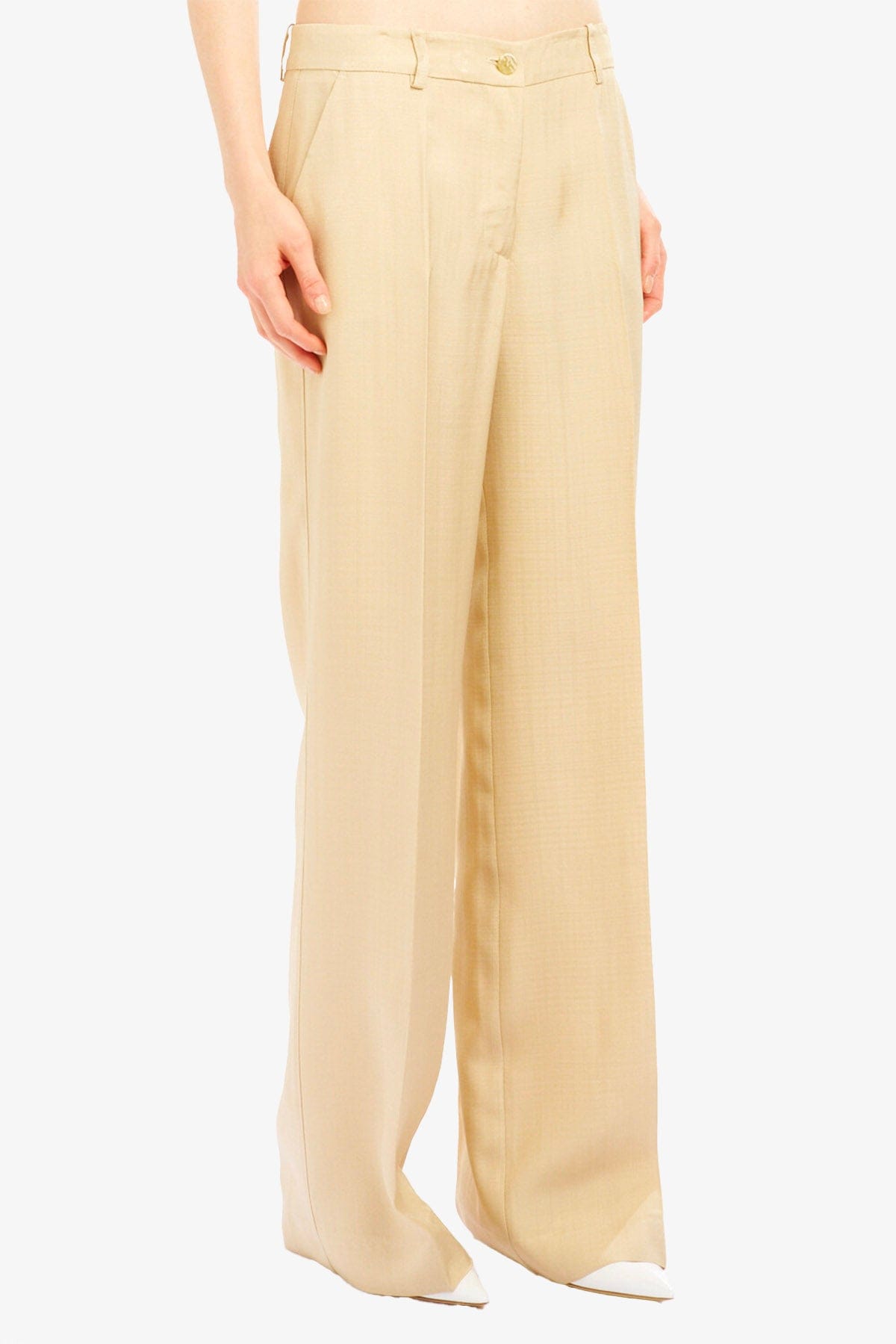 P.A.R.O.S.H. PANTALONE LUNGO  Pantaloni donna Parosh stuoia di viscosa D232214