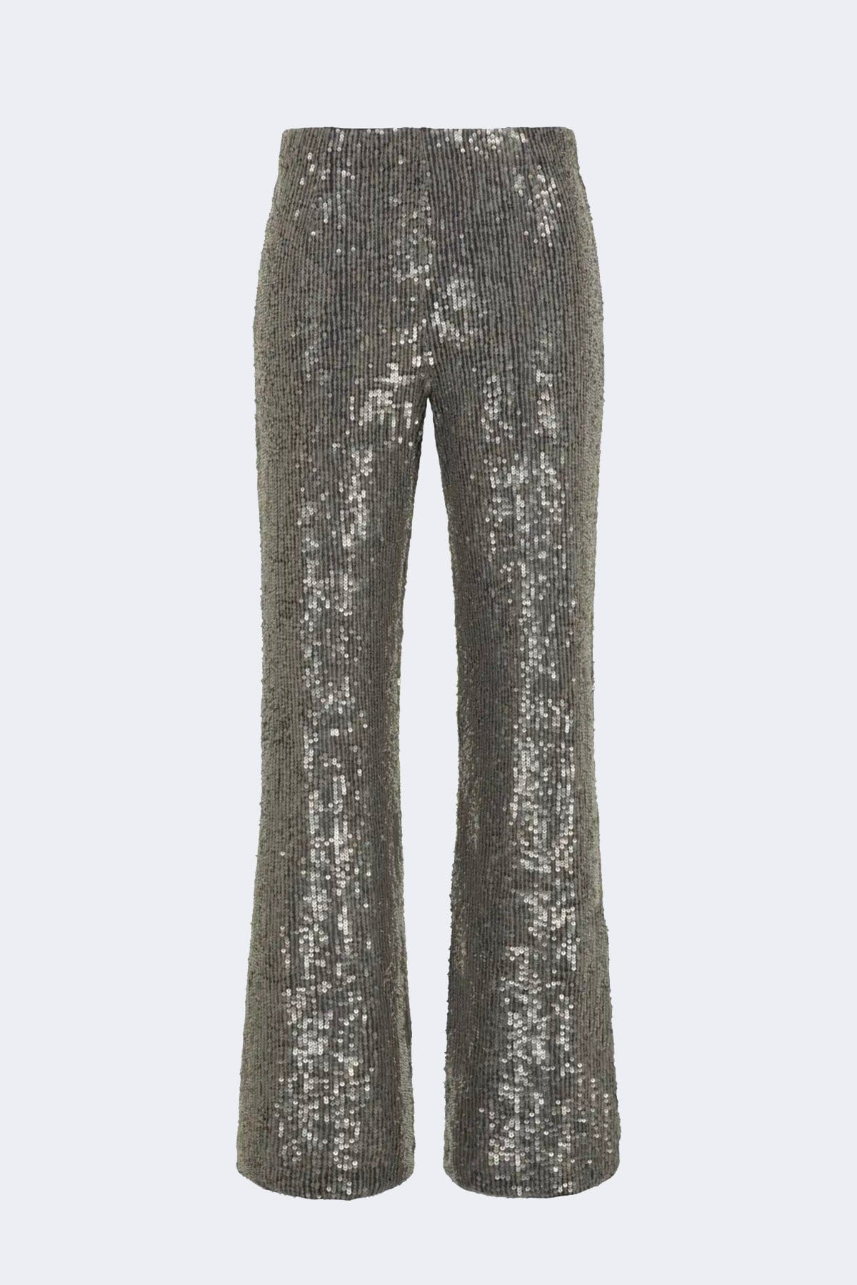 P.A.R.O.S.H. PANTALONE LUNGO  TESTA DI MORO / XS Pantaloni con paillettes donna Parosh D230733