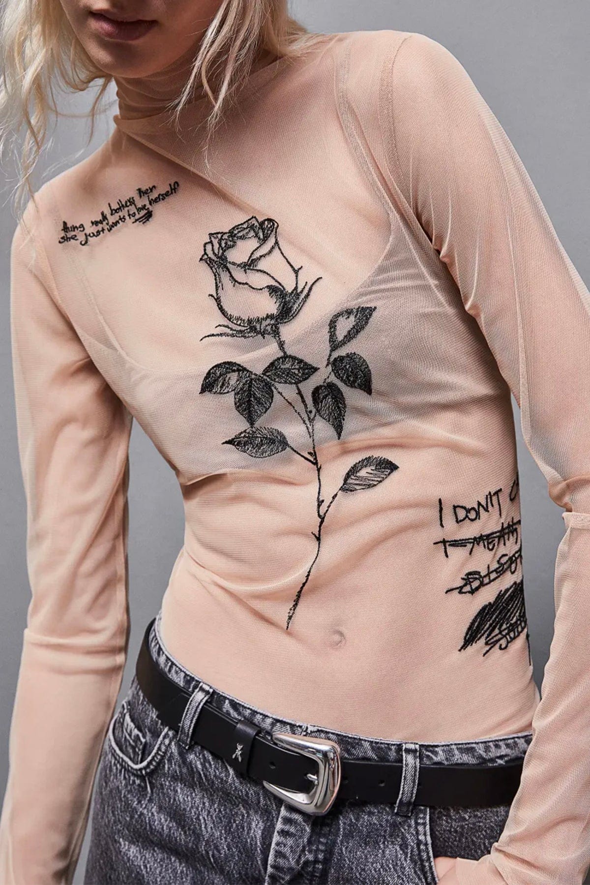 PATRIZIA PEPE BODY/ TOP  Maglia Tattoo Patrizia Pepe 8M1650