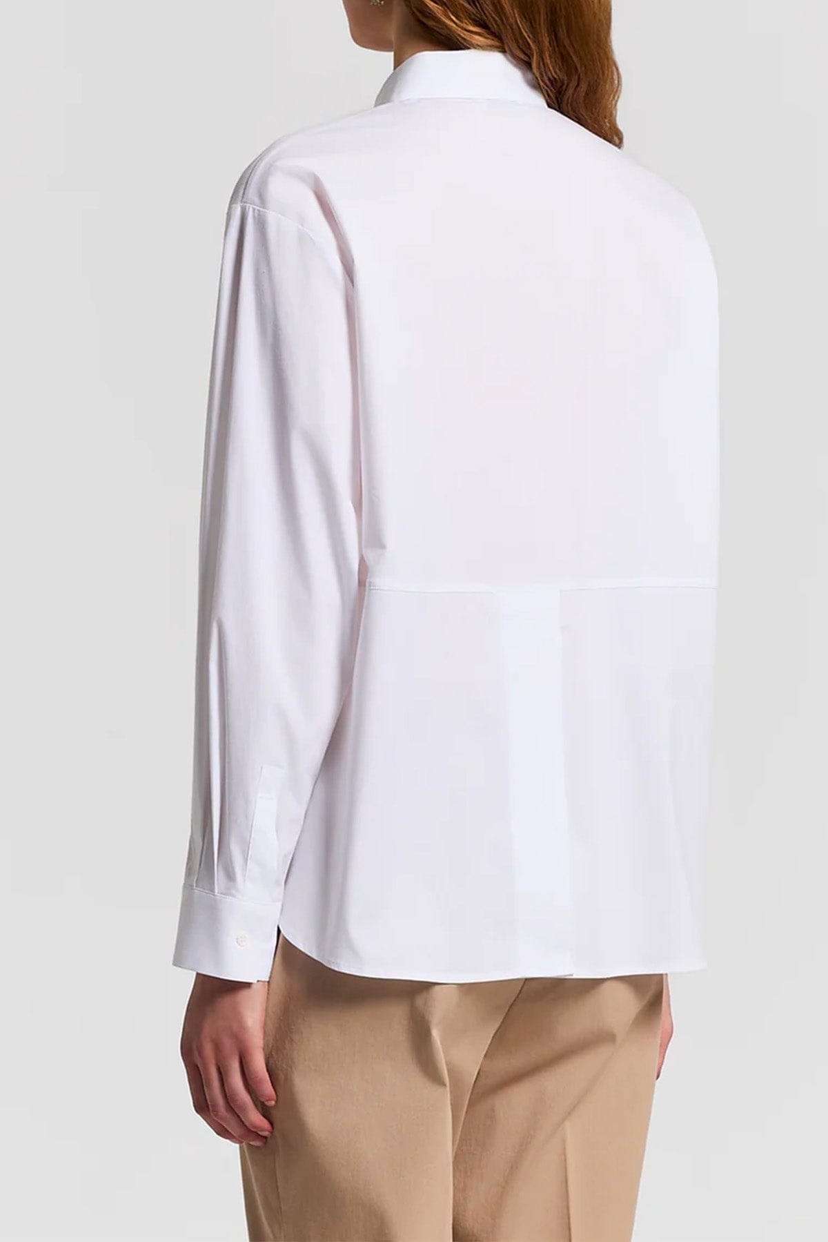 PESERICO CAMICIA  Camicia donna popeline unito di cotone stretch A06843 Peserico