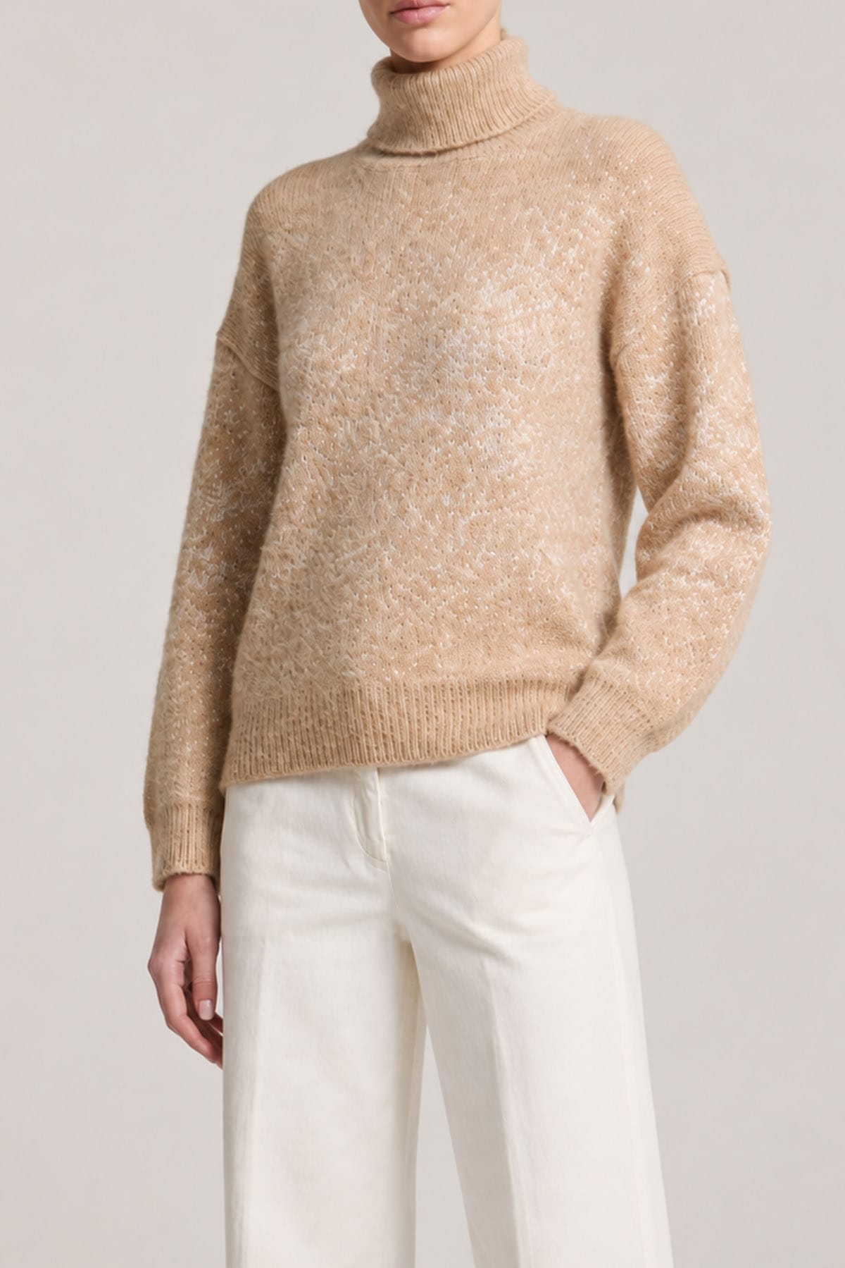 PESERICO MAGLIA-CANOTTIERA-TOP  Maglia in lana e alpaca Peserico S99508F05