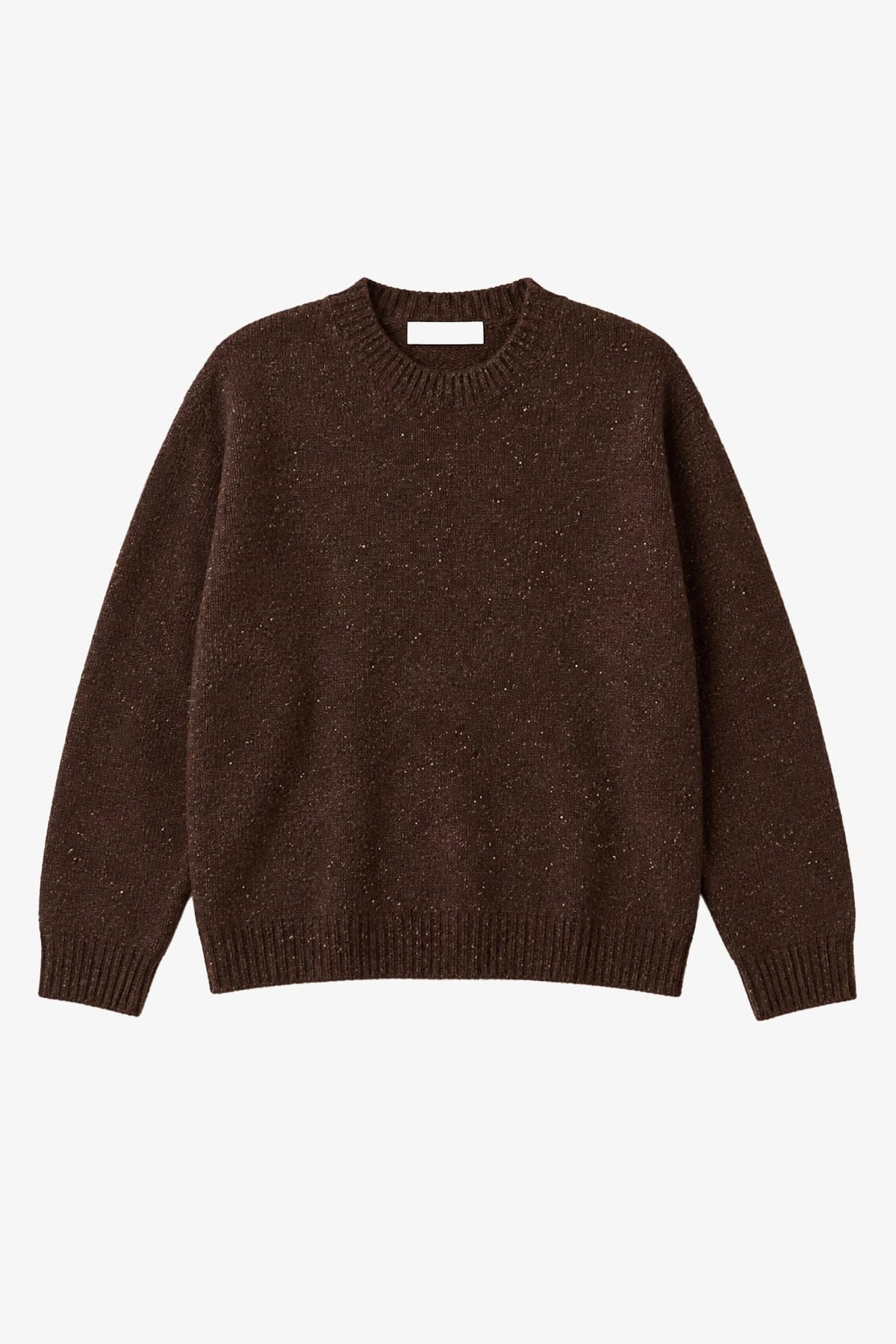 PESERICO MAGLIA-CANOTTIERA-TOP  MARRONE SCURO / 36 Maglia lana e seta Peserico S99984F07K