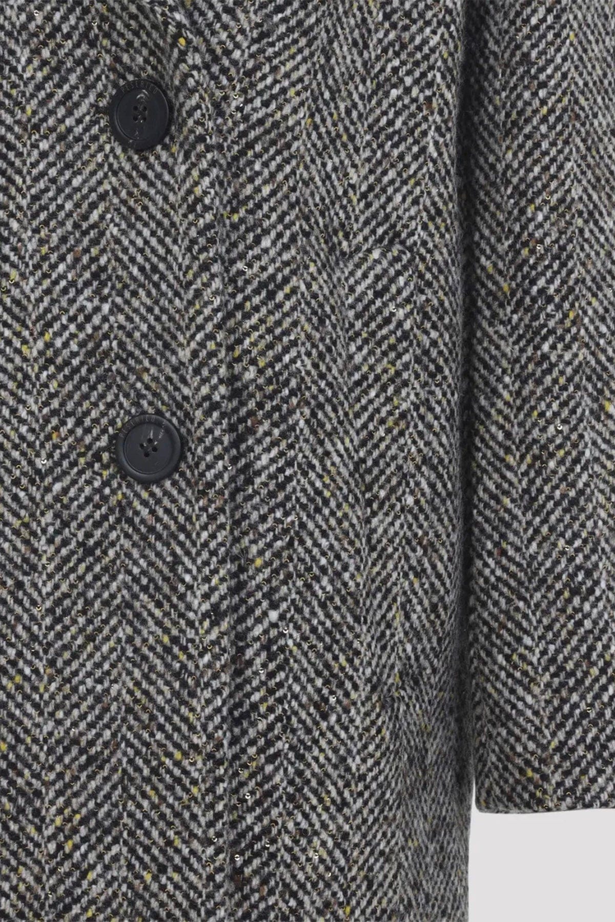 PESERICO MANTELLO-MANTELLA  Caban in lana Chevron donna Peserco