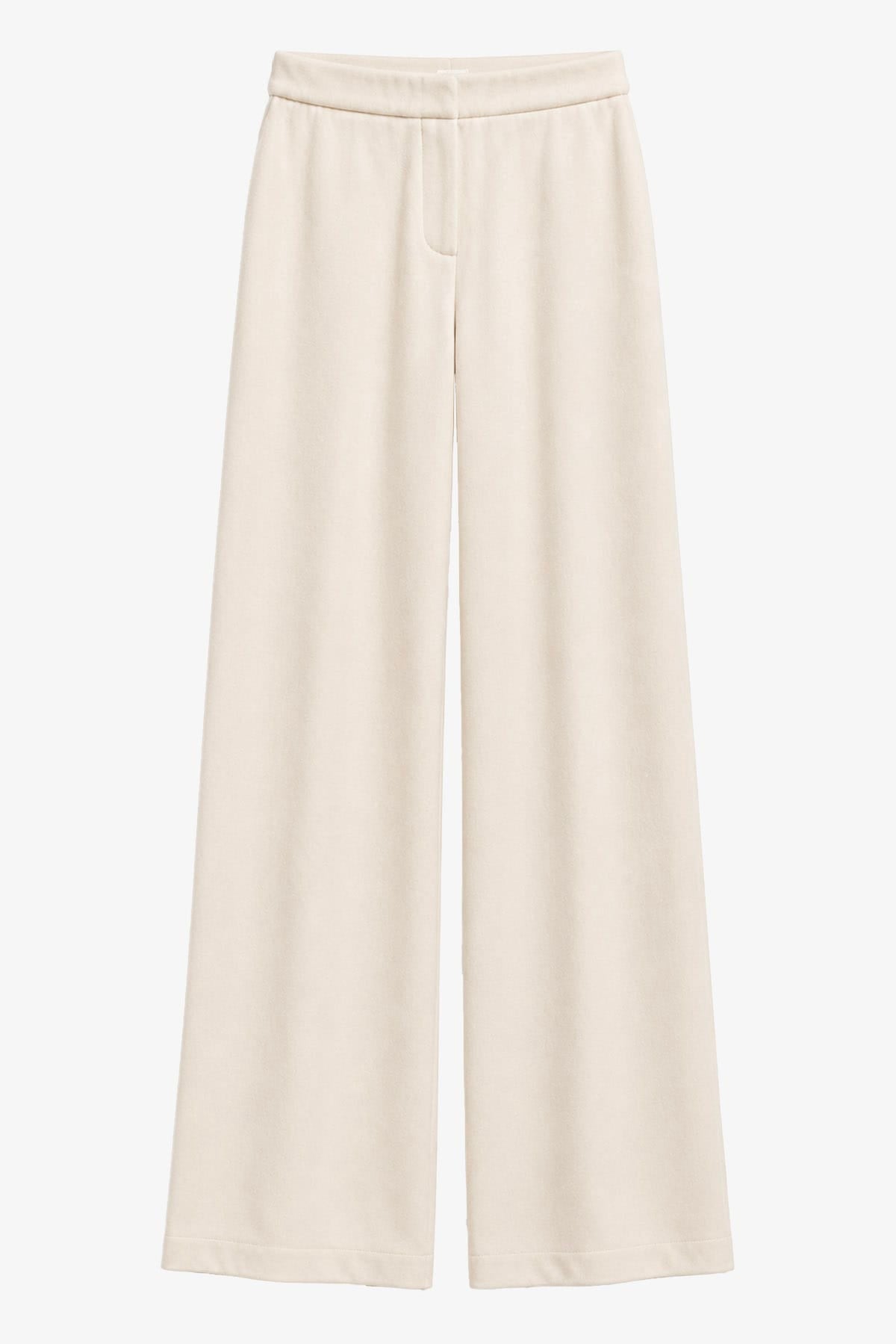 PESERICO PANTALONE LUNGO  BEIGE POLVERE DI STELLE / 36 Pantaloni in felpa garzata donna Peserico A04859J0