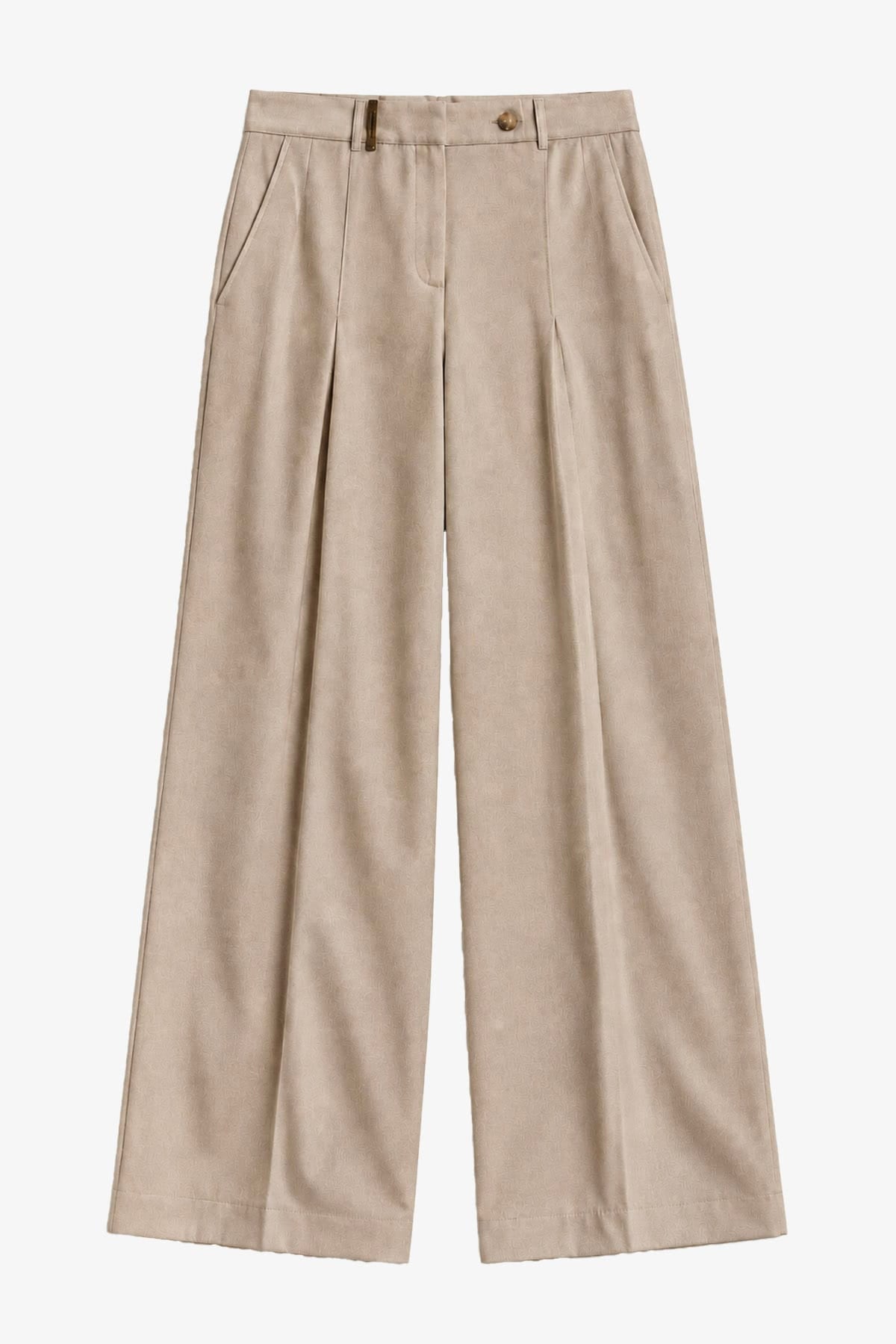 PESERICO PANTALONE LUNGO  BEIGE POLVERE DI STELLE / 36 Pantaloni over donna Peserico beige A04646T3