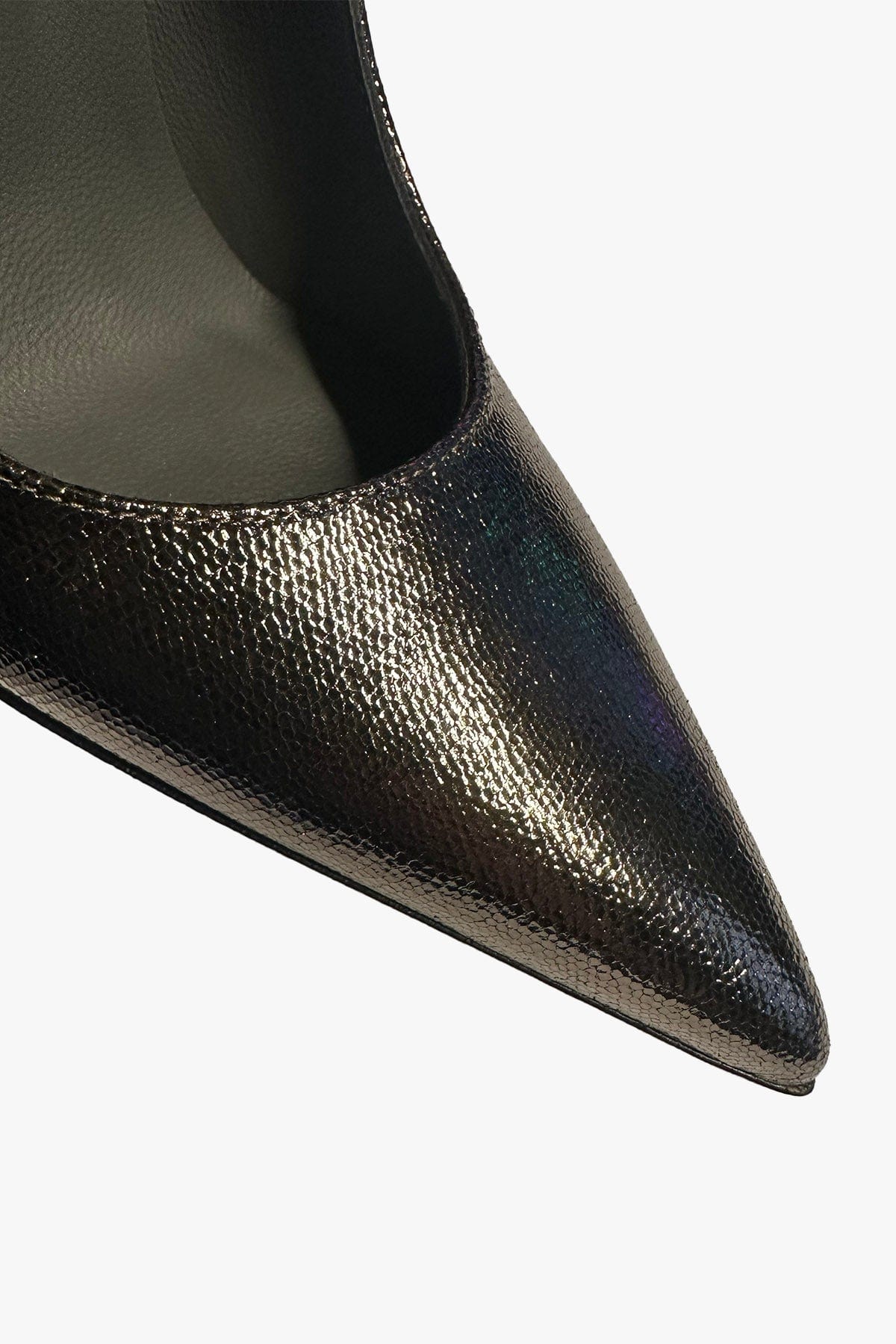 SERGIO LEVANTESI CALZATURE  ACCIAIO / 35 Sandalo in pelle di lucertola Sergio Levantesi Livia56