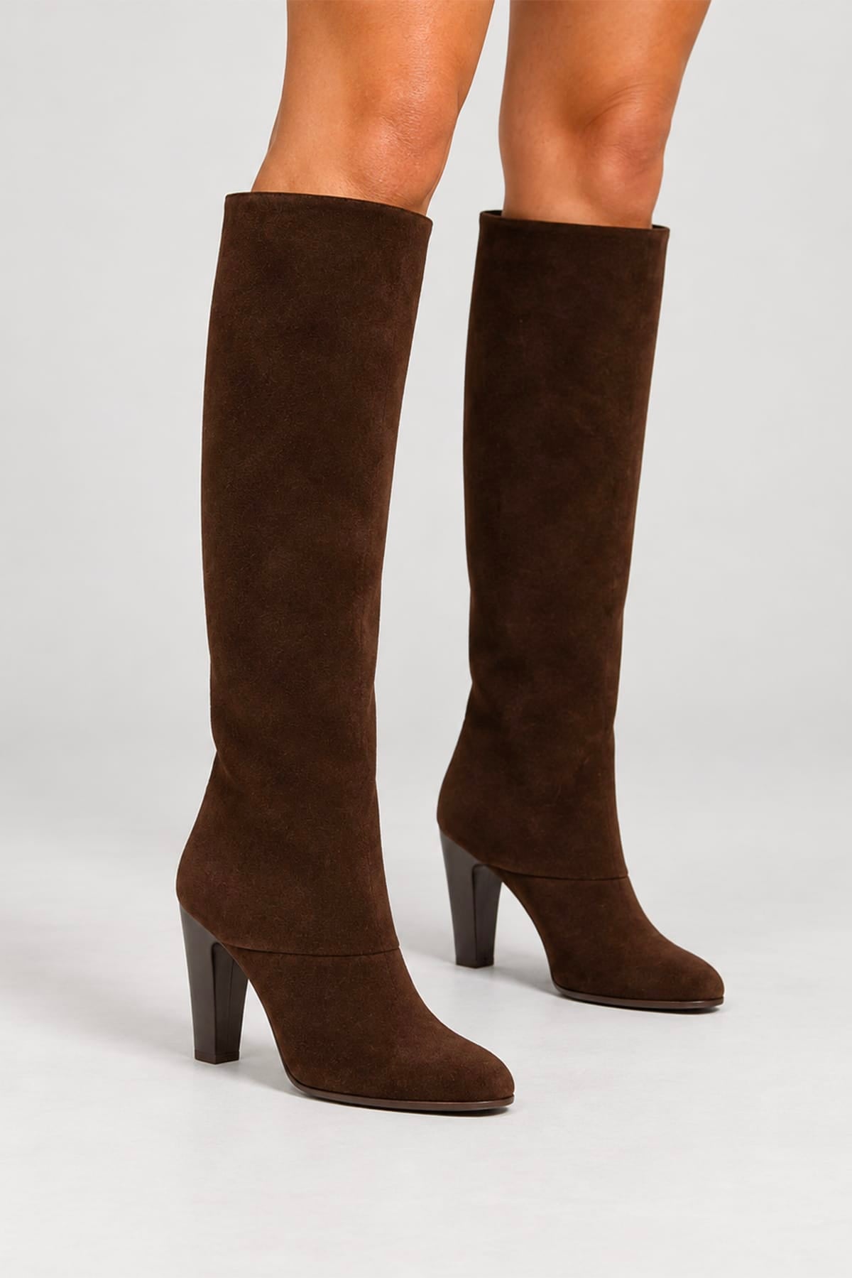 SERGIO LEVANTESI STIVALI - STIVALETTI  SOFT EBANO / 35 Stivali in suede Sergio Levantesi Onesta67