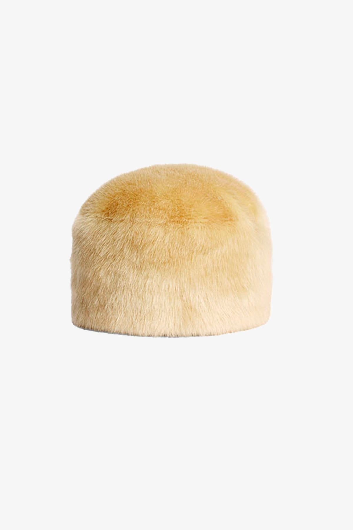 STAND STUDIO CAPPELLO-BERRETTO  CREAM / XS Cappello in ecopelliccia donna Stand Studio Ozzy