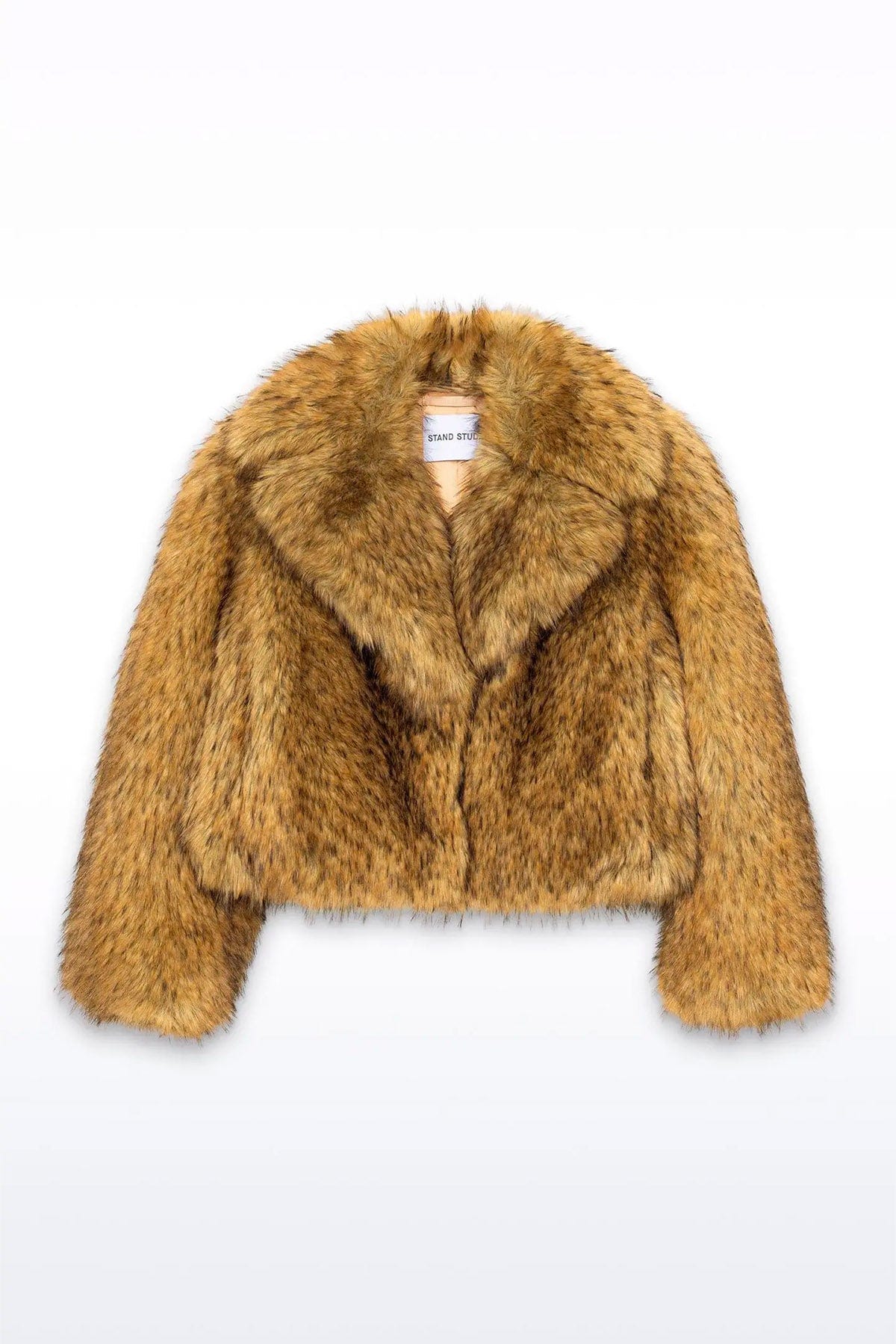 STAND STUDIO GIACCONE  NATURALE / 32 Giacca in pelliccia ecologica Stand Studio Samara25