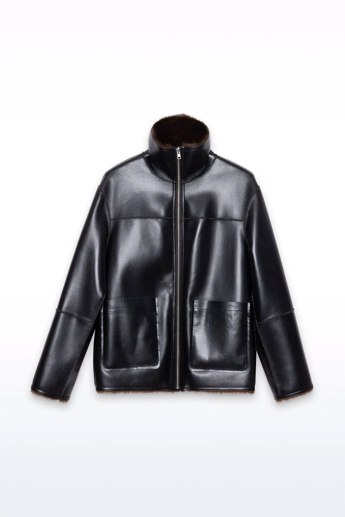 STAND STUDIO GIACCONE  Giacca vegana reversibile Stand Studio Brella