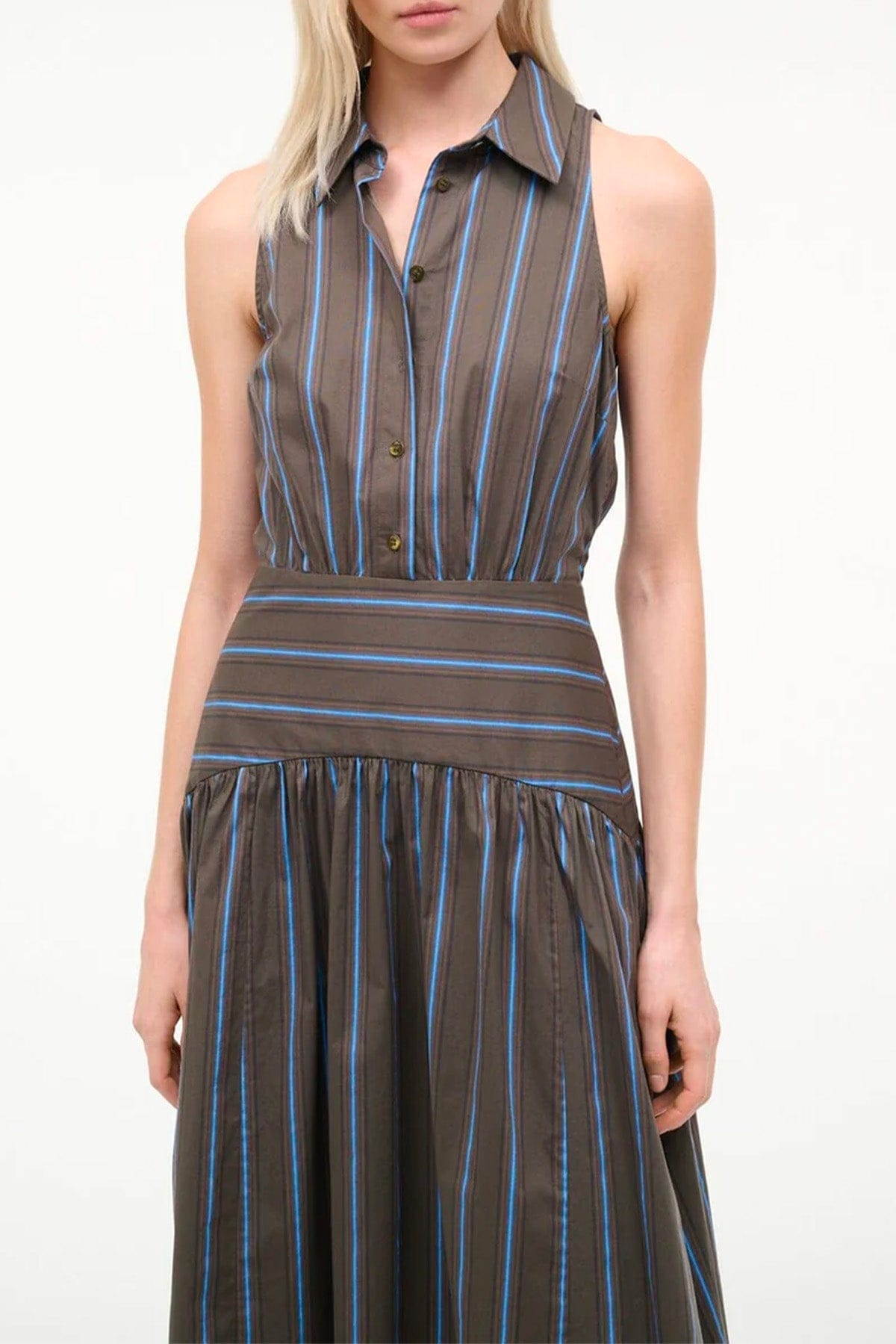 STAUD ABITO  Vestito scollo all'americana Staud Romy