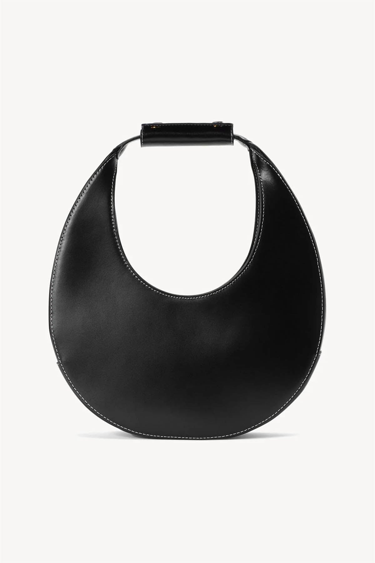 STAUD BORSA  NERO / UNICA Moon Tote Bag Nera Staud