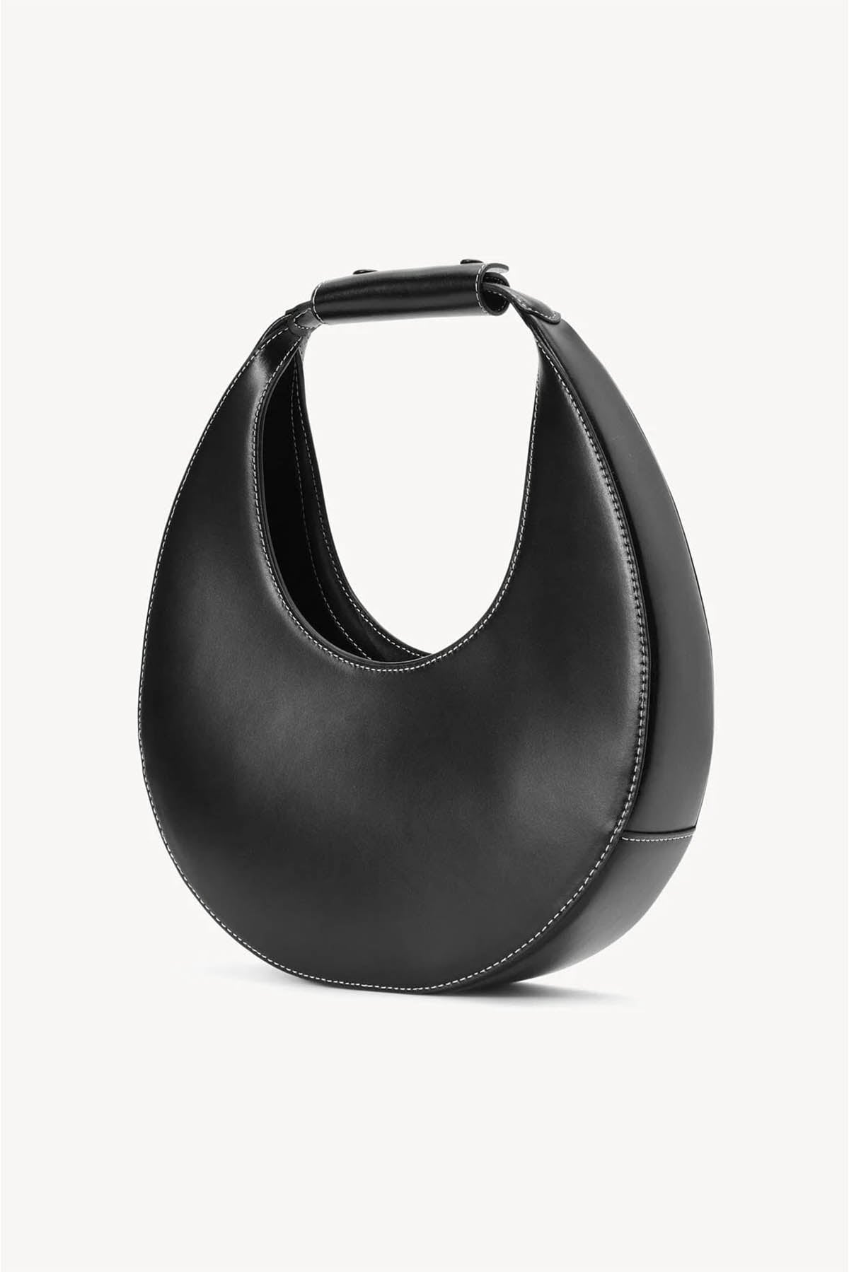 STAUD BORSA  NERO / UNICA Moon Tote Bag Nera Staud