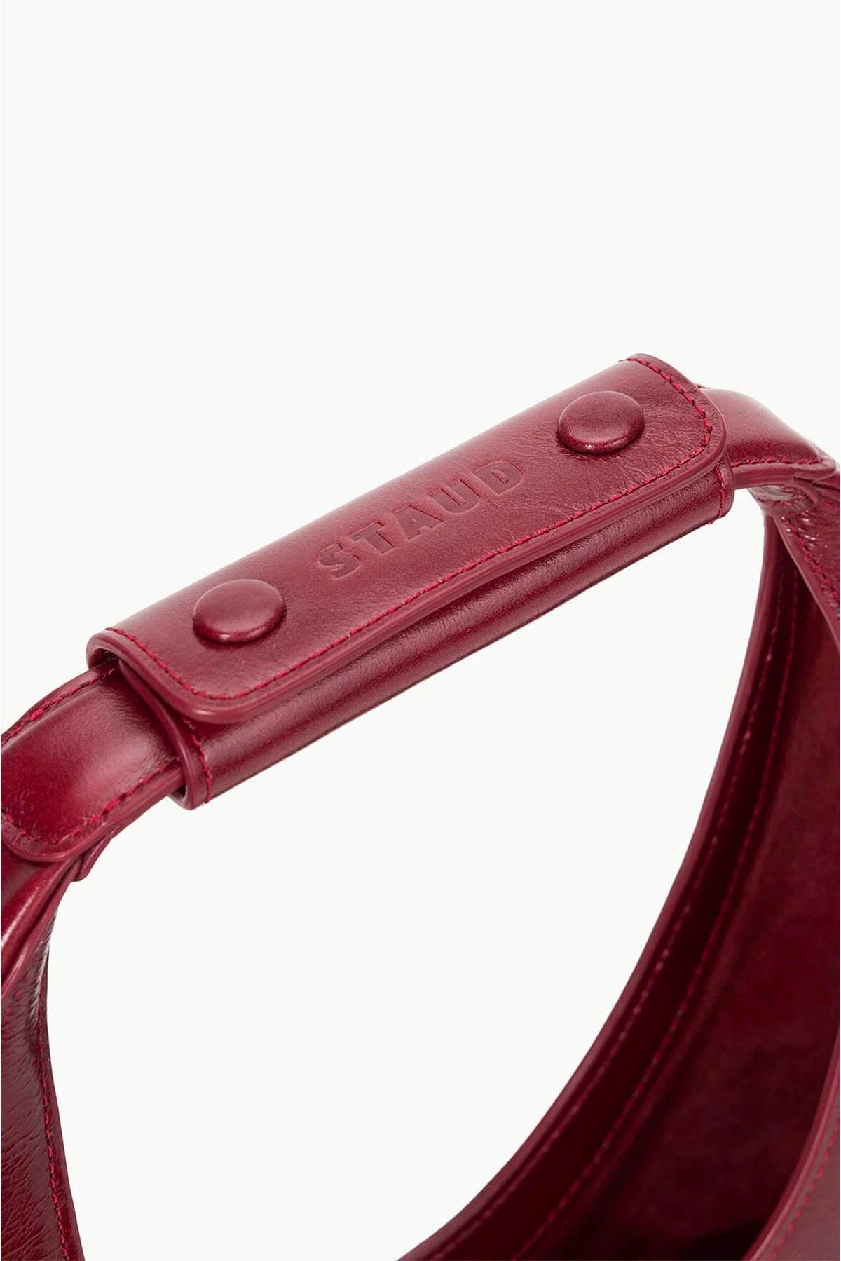 STAUD BORSA  PINOT - VINO / UNICA Moon Tote Bag Rosso Vino Staud