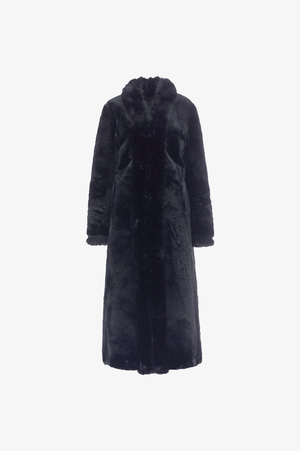 URBANCODE GIACCONE  Cappotto lungo in ecopelliccia Urbancode BJ20432