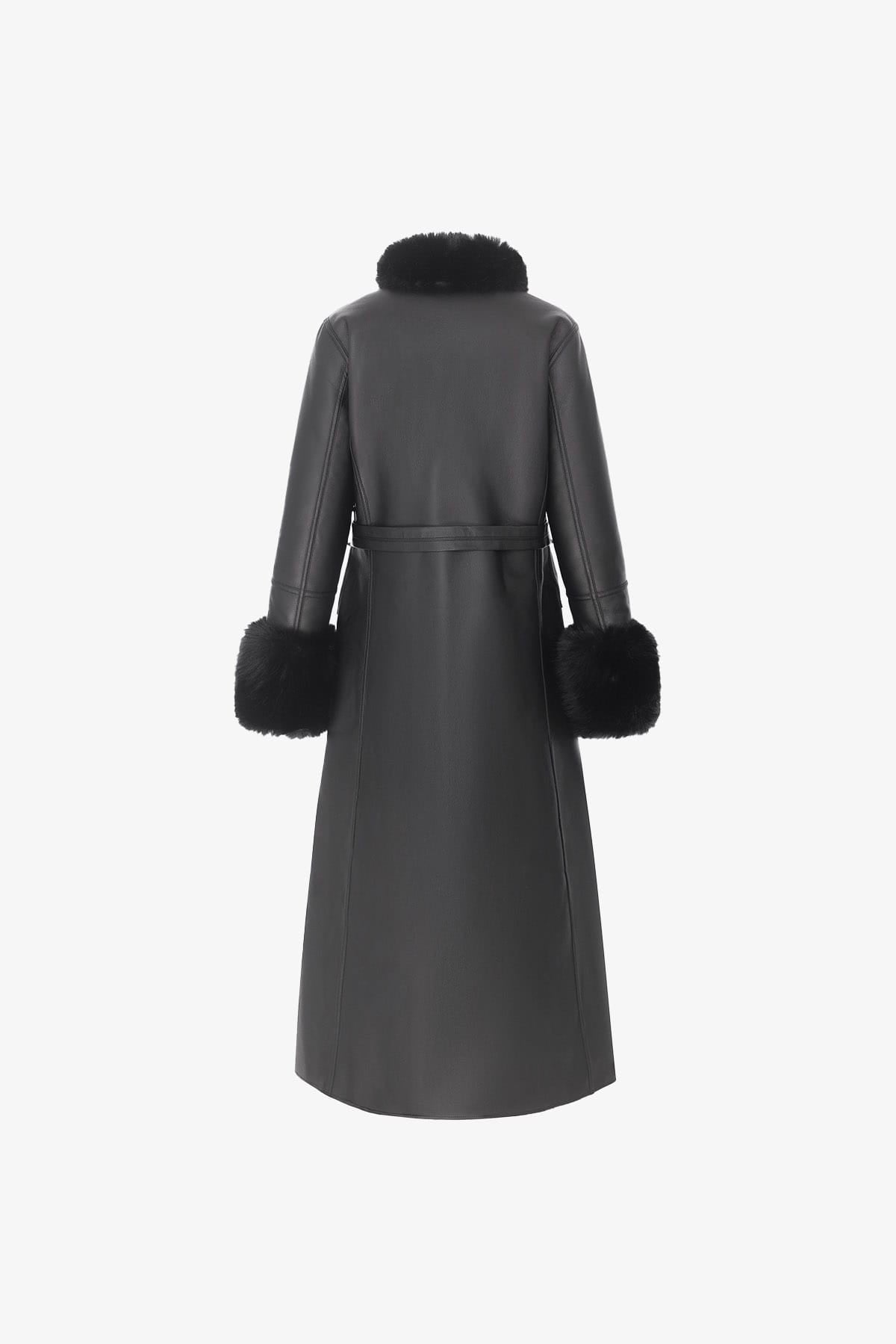 URBANCODE GIACCONE  Cappotto lungo in ecopelliccia Urbancode BJ20432