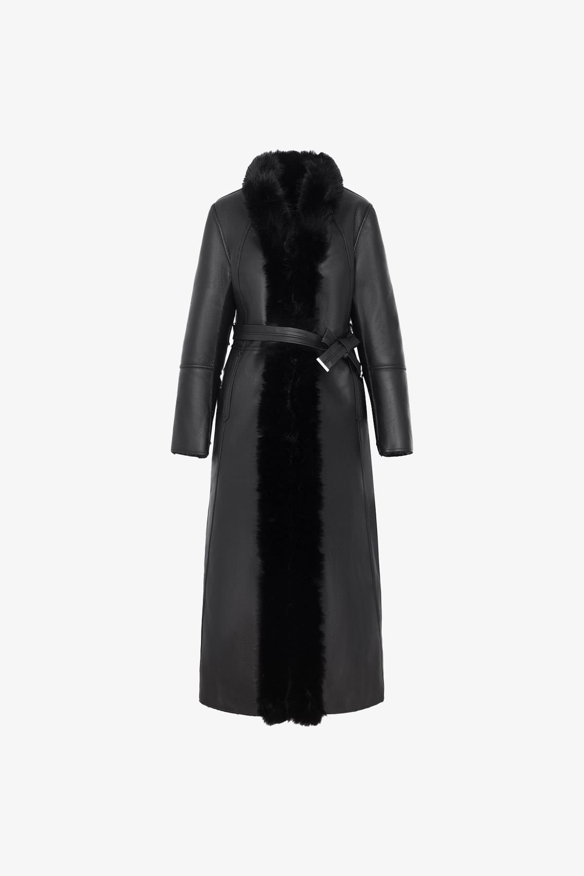 URBANCODE GIACCONE  Cappotto lungo in ecopelliccia Urbancode BJ20432
