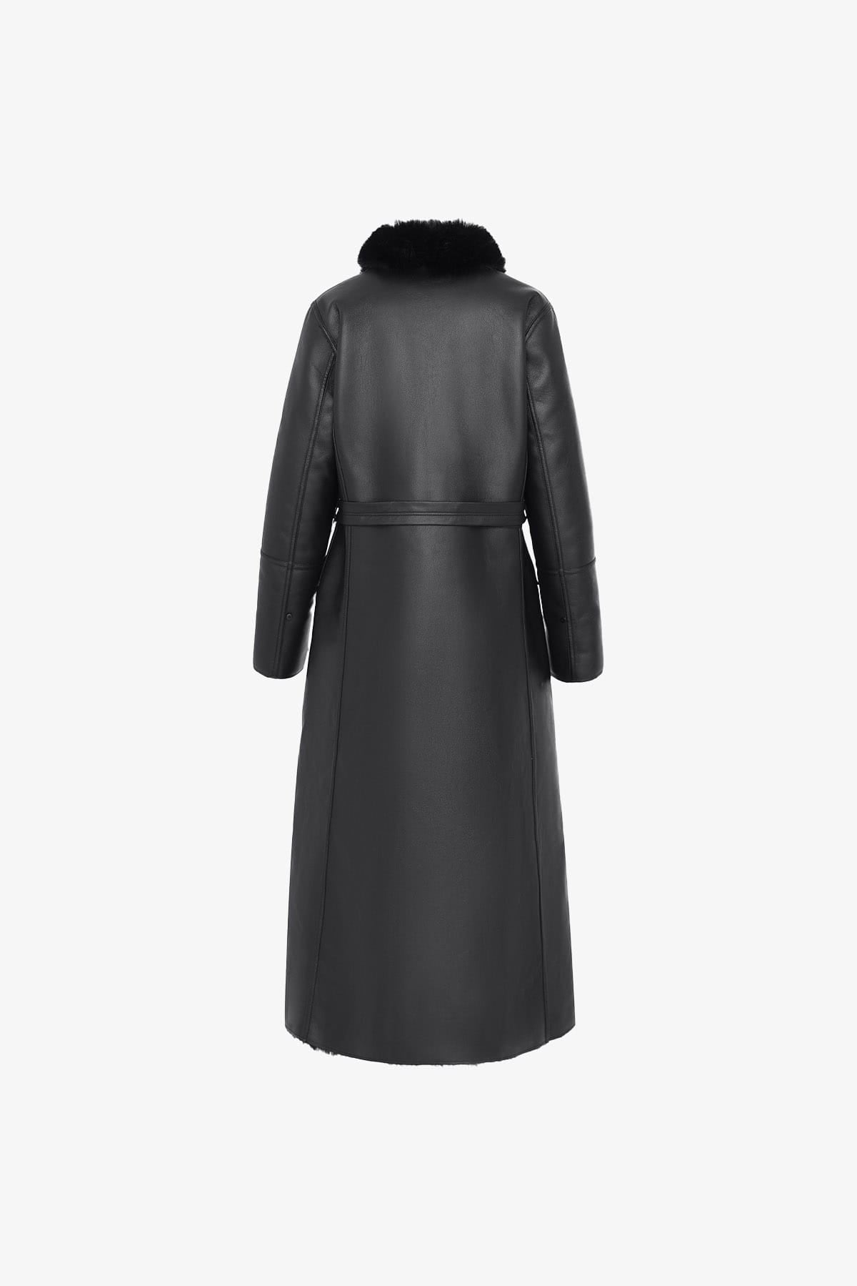 URBANCODE GIACCONE  Cappotto lungo in ecopelliccia Urbancode BJ20432