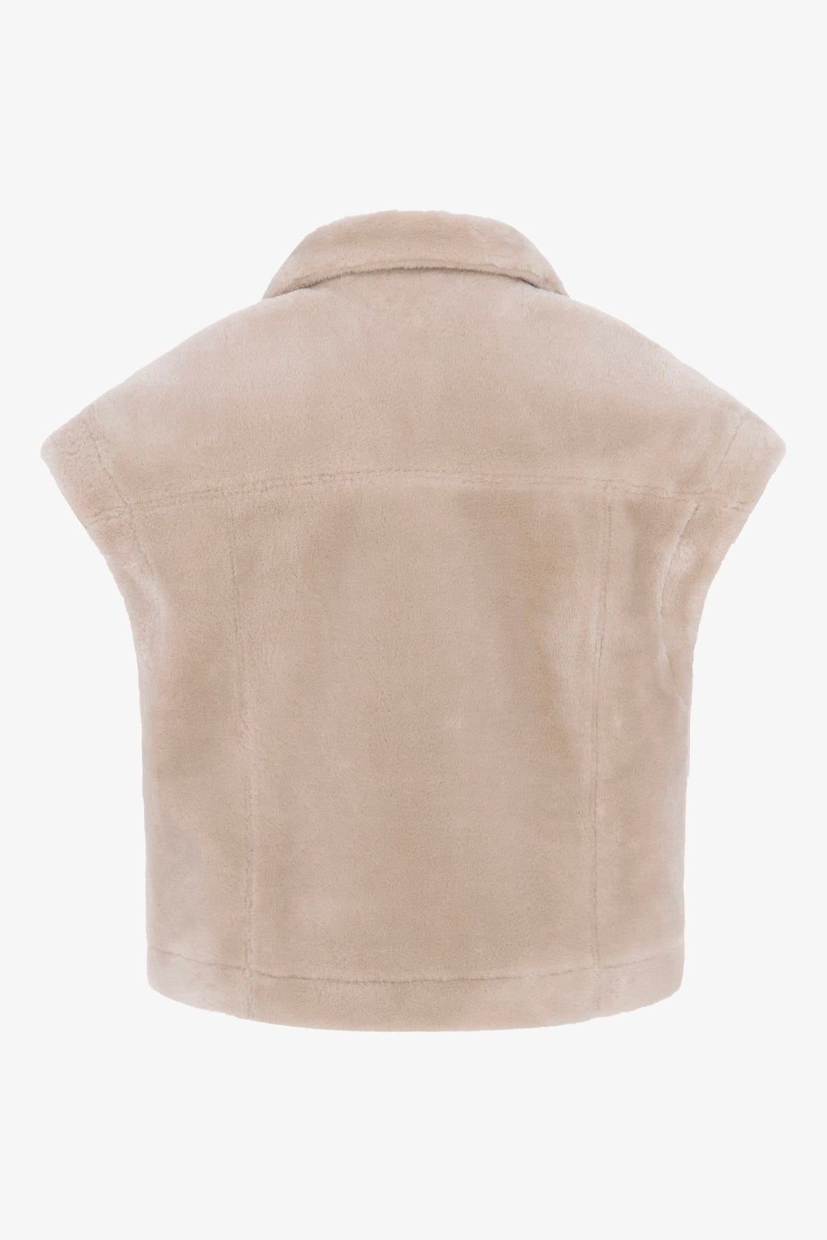 URBANCODE GILET  Gilet in pelliccia ecologica donna Urbancode BJ20453