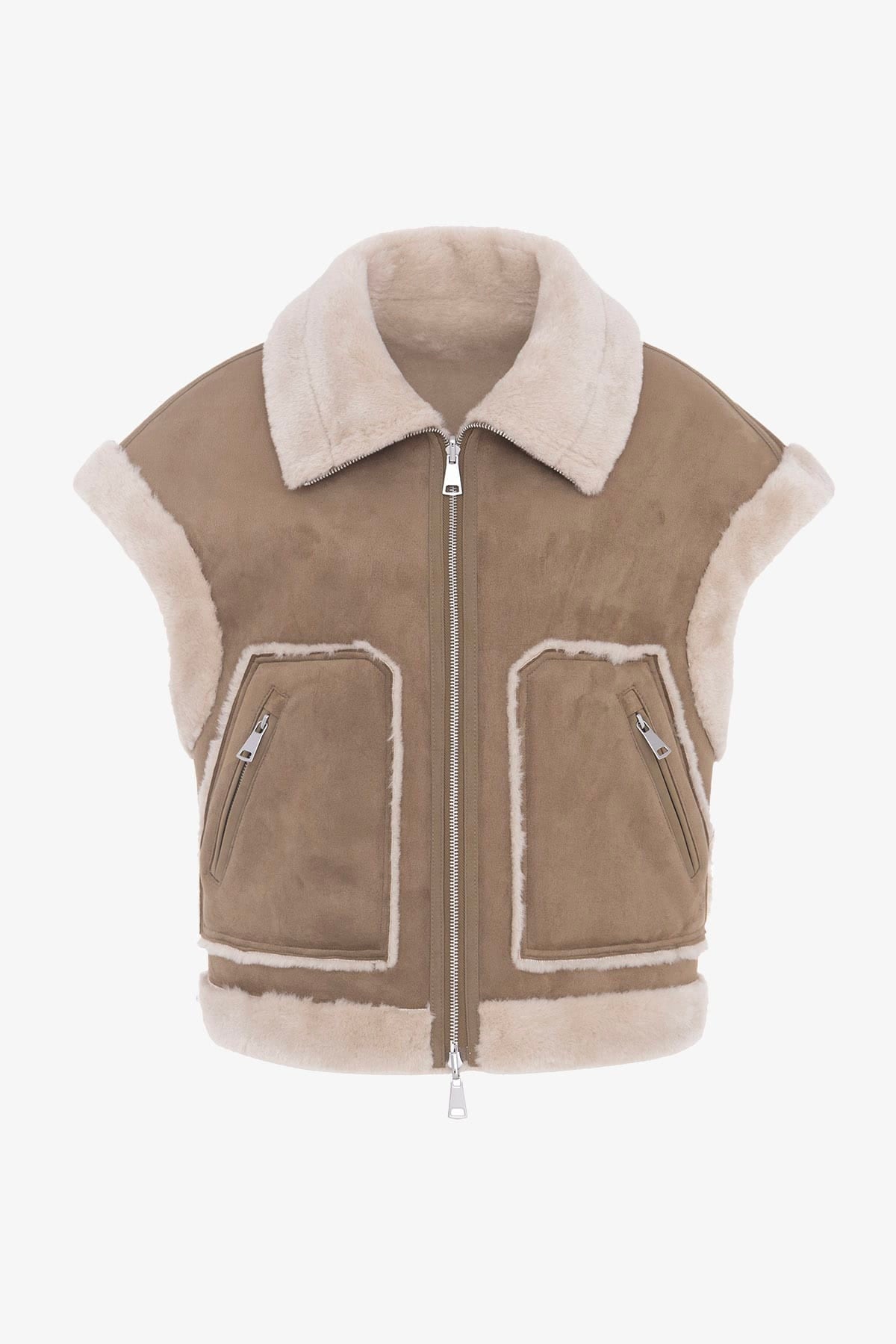 URBANCODE GILET  Gilet in pelliccia ecologica donna Urbancode BJ20453
