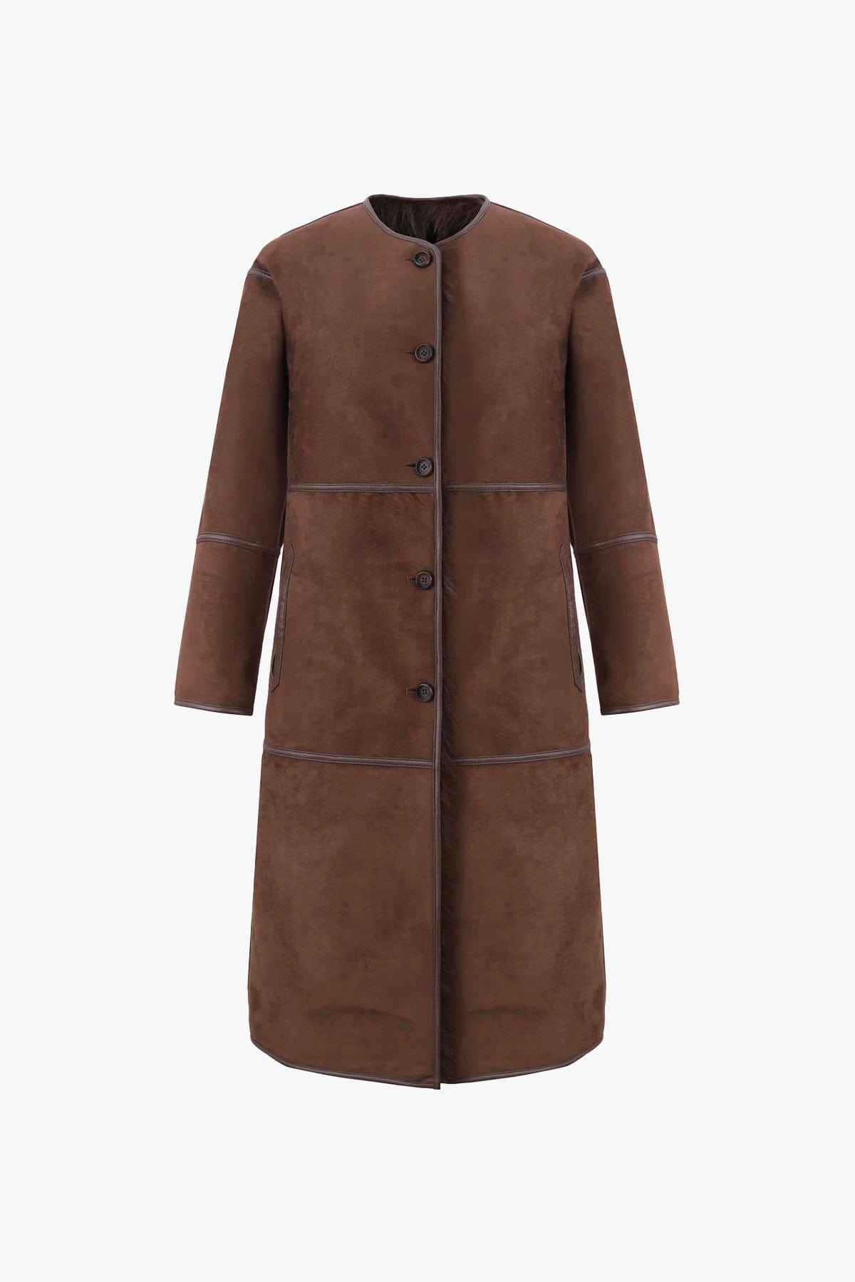 URBANCODE MANTELLO-MANTELLA  Cappotto pelo lungo vegano Urbancode BJ 20018