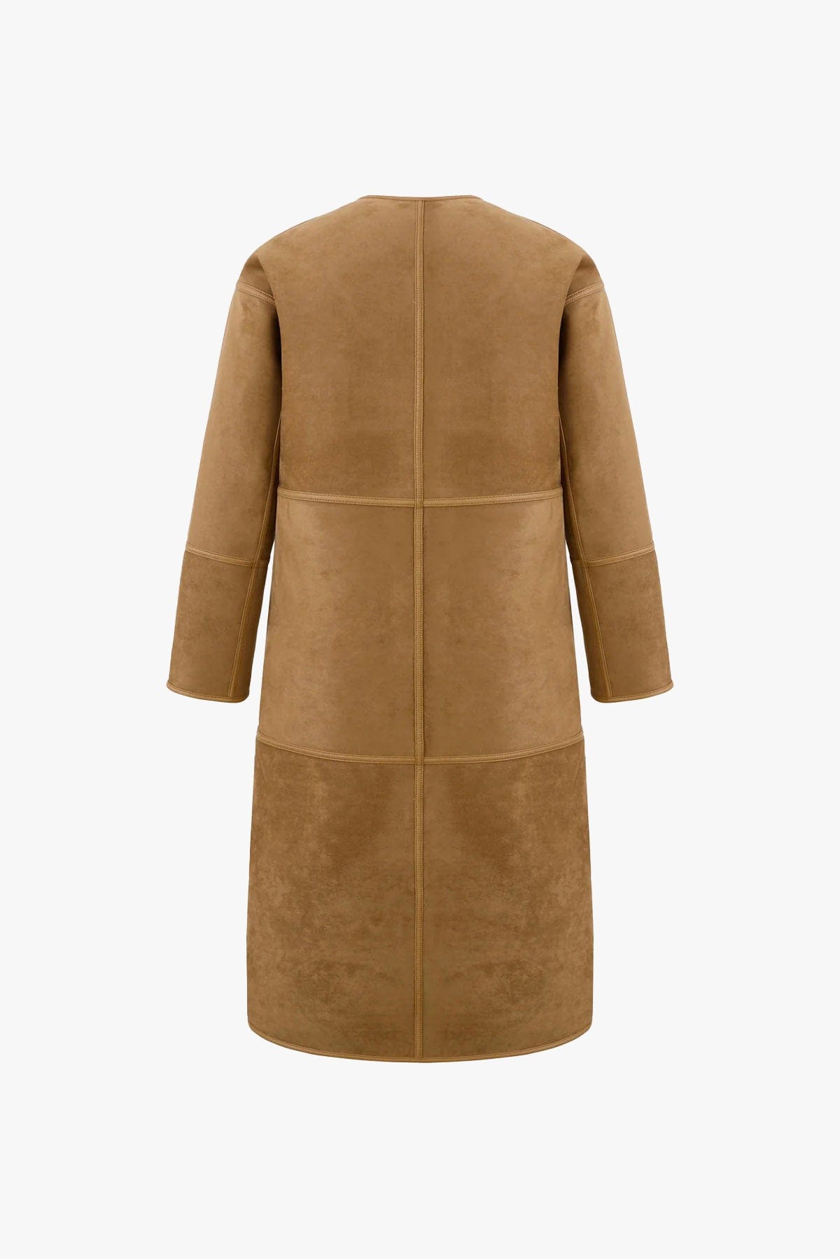 URBANCODE MANTELLO-MANTELLA  Cappotto pelo lungo vegano Urbancode BJ 20018