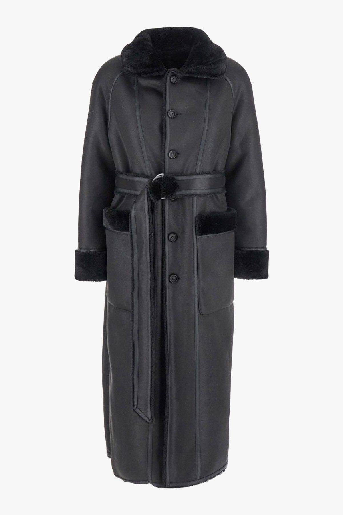 URBANCODE MANTELLO-MANTELLA  Cappotto reversibile vegano donna Urbancode BJ 20014