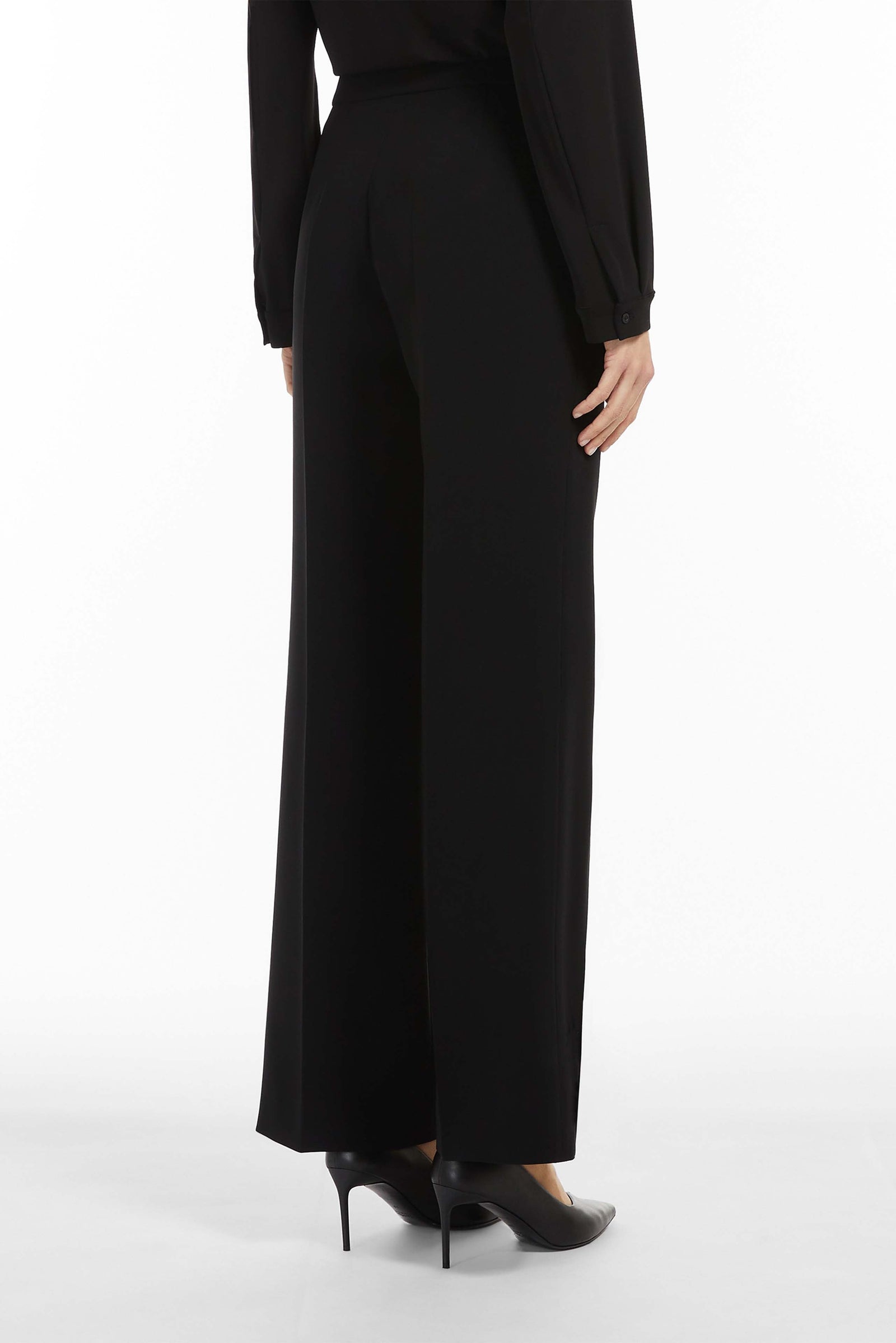 MAXMARA PANTALONE LUNGO  NERO / 34 Pantaloni Max Mara Estense Nero